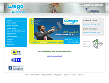 Tablet Screenshot of mywego.com